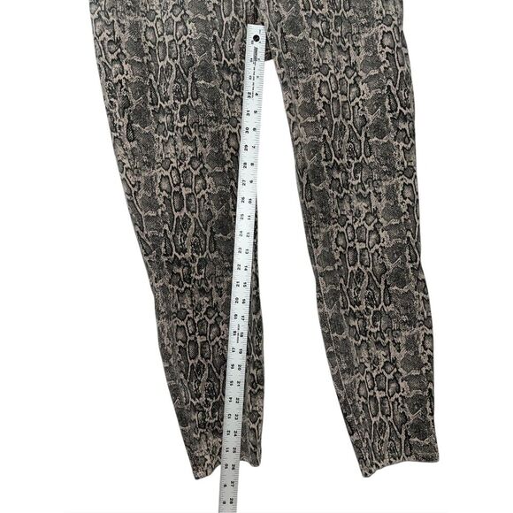 Spanx Women's Taupe Snakeskin Print Jean-ish Legging Pants Size 1X Tummy Control - Picture 9 of 9